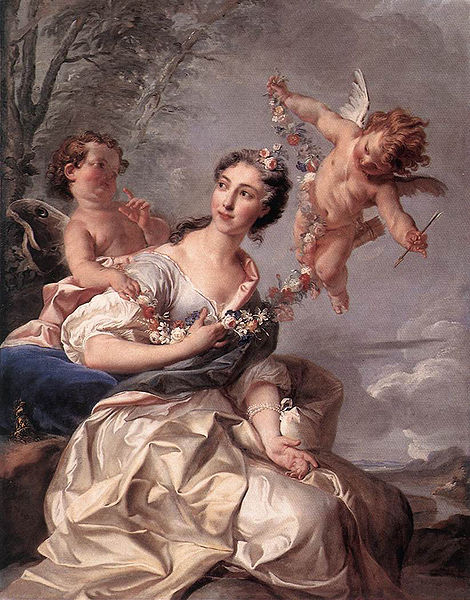 Portrait of Madame de Bourbon-Conti as Venus